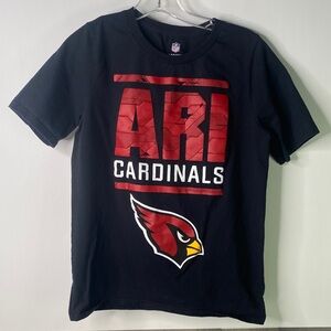 NFL Arizona Cardinals Kids Size Large 14/16 Black Tee - 1153